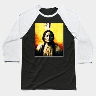 SITTING BULL-7 Baseball T-Shirt